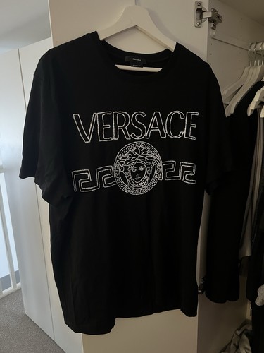 Versace men shirt size l - t-shirt,