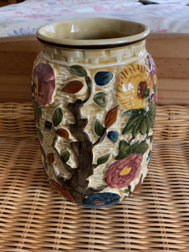 Vintage indian tree vase - tree, by