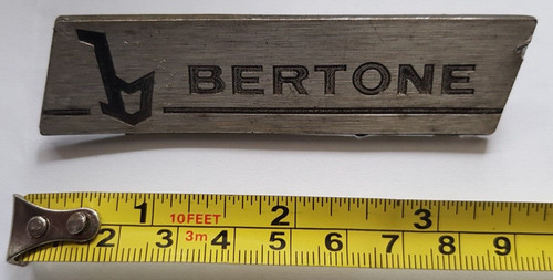 Fiat bertone car badge emblem - bertone,