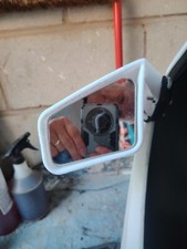 Sinclair C5 Wing Mirrors-3d Printed With Brackets, Nuts And Bolts. 