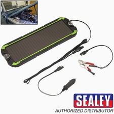 Sealey 12V Car,Van,Boat,Caravan,Camper Solar Panel Trickle Battery Charger SPP01