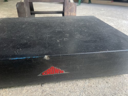 Granite surface plate crown - granite,