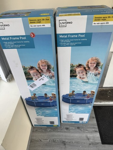 10ft metal frame - 10ft, swimming