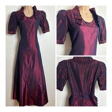 Vintage 1930s Iridescent Plum