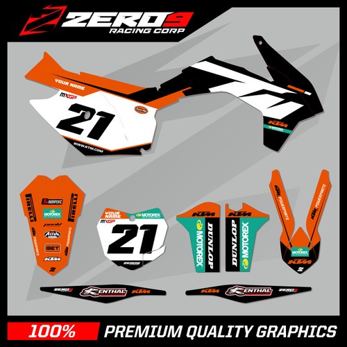 Custom graphics kit ktm sx - graphics, kit: