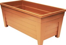 5X Trough Plant Pot Plastic