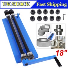 18" Bead Roller Former Swager Rotary Metal Sheet Swaging Machine 6 Roll Set UK
