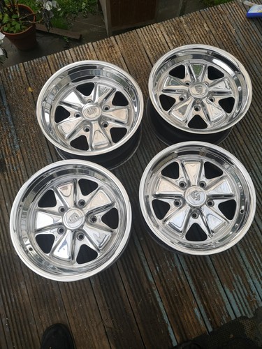 Rare chrome porsche fuchs - chrome,,