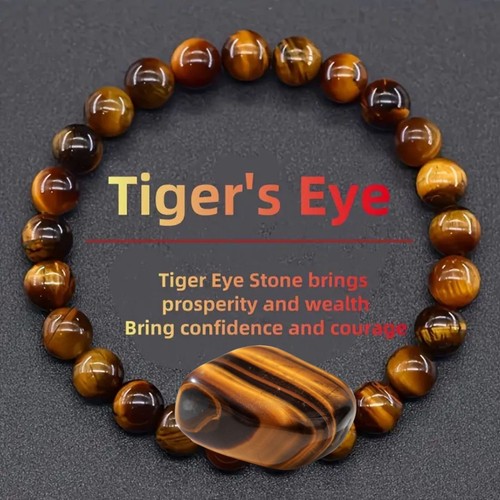 Tiger eye bracelet - bracelet, +