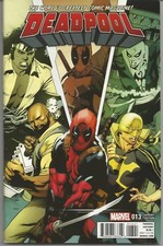 Deadpool #13 : Variant Cover :  Marvel Comic : VFN