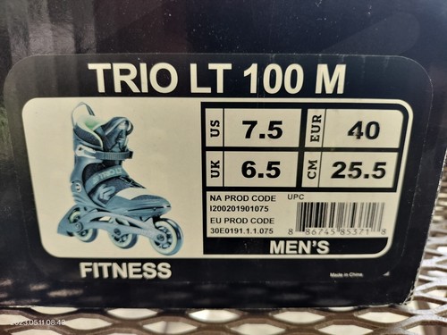 Skate trio lt100 - skate,
