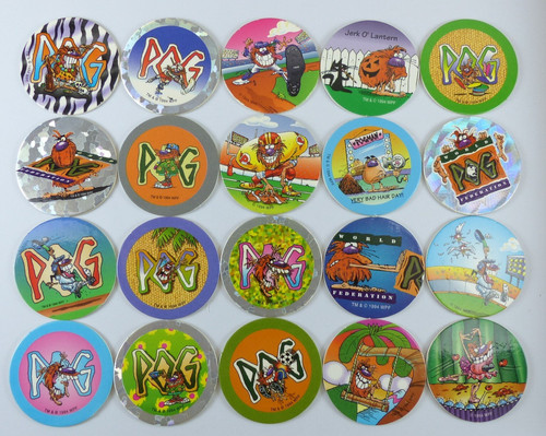 Lot pogman pogs from - of,
