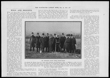 1907 Antique Print -