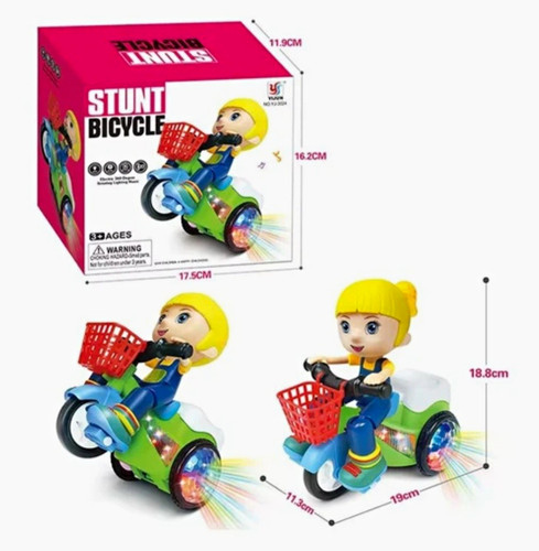 Stunt bicycle toy trike - stunt,