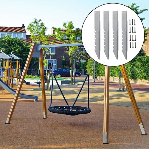 Pieces swing set anchor kit - 4,