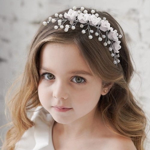 Flower girl headpiece - flower,