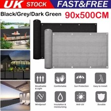 5M Privacy Garden Fence Panel Balcony UV Protection Shade Cover Screen Sunshade