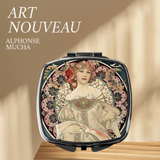 Art Nouveau Compact Mirror