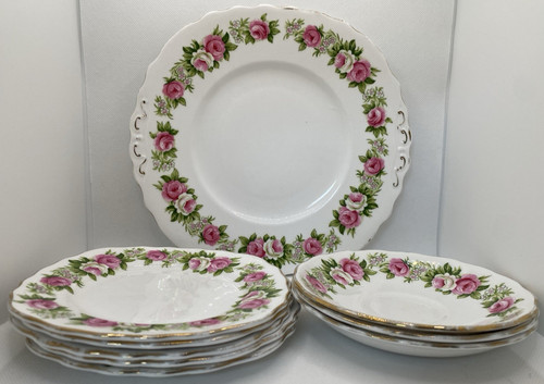 Colclough cake plate side - plate,,