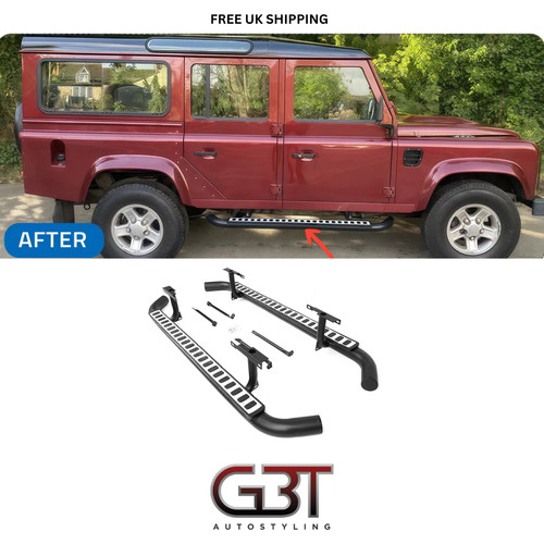 Side steps for land rover - for,