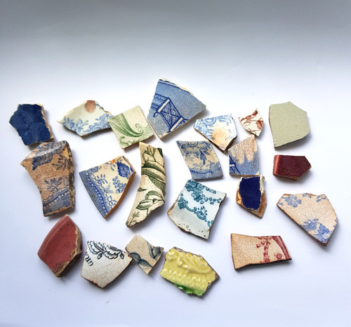 Pieces sea worn - pieces,