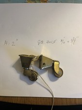 Brass Castors. Set Of 2