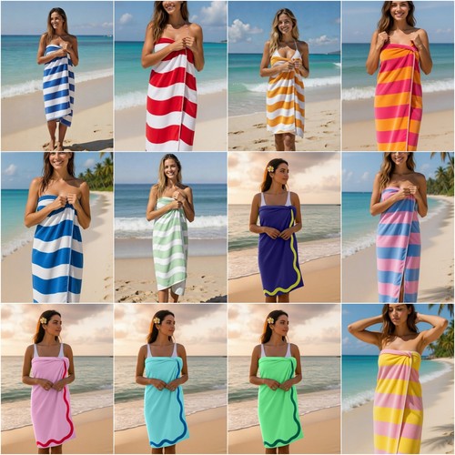 Stripes beach towel extra - stripes,