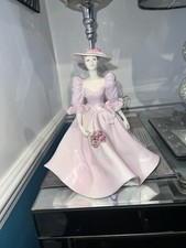 Lovely Rare Coalport Ladies of Fashion Porcelain Figurine Barbara Ann
