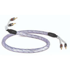 QED Genesis Silver Spiral Speaker Cable - 3M Pair - New - Clearance - Save 30%