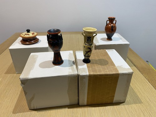 1983 miniature ceramic greek - miniature,
