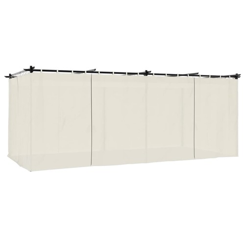 Gazebo with curtains - with,