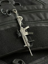 Folding keychain model of AR15
