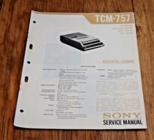 Sony TCM 757 Cassette Corder