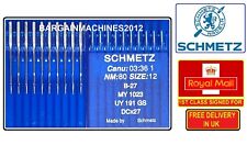 SCHMETZ  NM:80 SIZE 12 B-27 DCX27 INDUSTRIAL OVERLOCKER  SEWING MACHINE NEEDLE