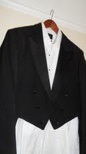 Bespoke TAILCOAT - Black Wool