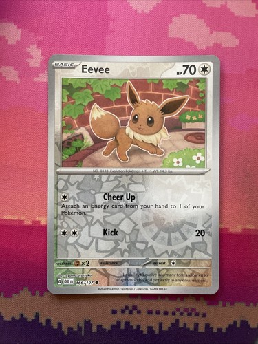 Pokemon card eevee obsidian - pokemon,