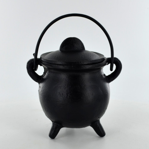 Cast iron cauldron plain - cast,