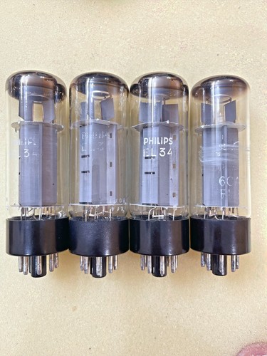Mullard el34 6ca7 xf4 - xf4, black
