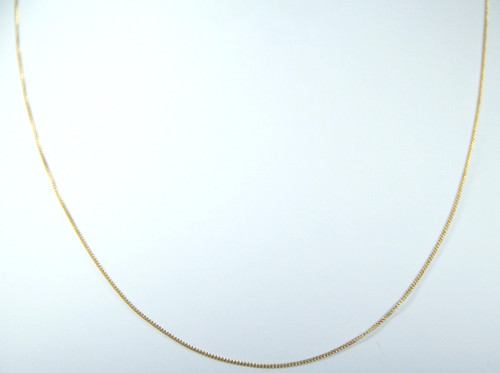 9ct yellow gold curb - yellow,