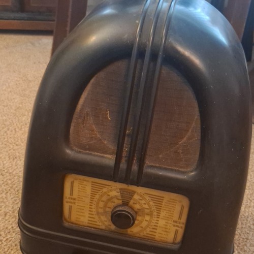 Philco black tube - philco, radio