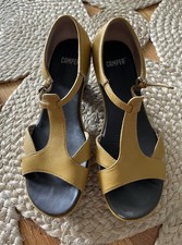 Vintage Camper sandals Ochre