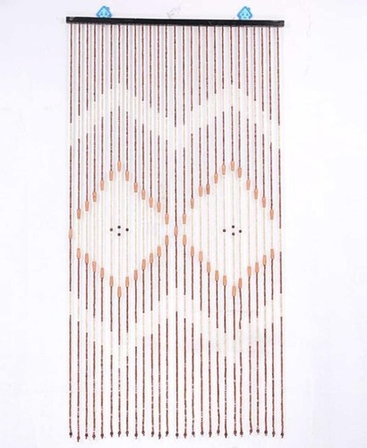 Door curtain handmade - door, wooden