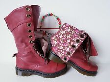 Women's Dr Martens Triumph Aimilita cherry red floral 1914 boots UK4 EU37 US6