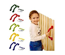 KIDS HANDGRIPS SET OF 2 FOR CHILDRENS CLIMBING FRAME HANDLE BARS NEW!!!