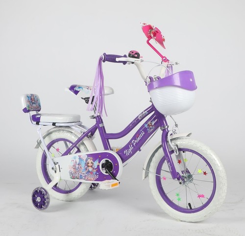 Night princess girls bike - night,