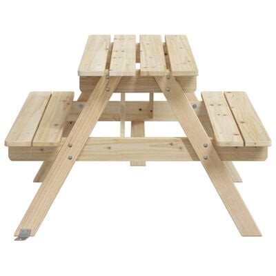 Garden wooden picnic table - picnic,