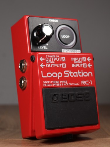 Boss loop station guitar - rc-1,