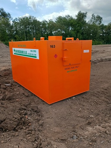 Used bunded fuel tanks - used,