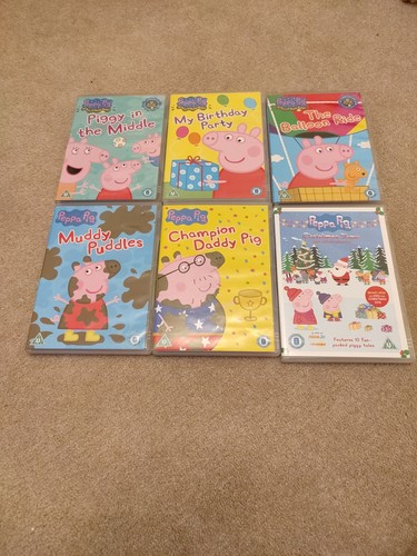 Peppa pig dvd bundle - pig,