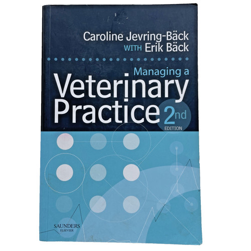Managing veterinary practice - a,